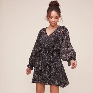 ASTR CHEYENNE PAISLEY DRESS